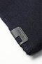 Men's Navy Blue Acrylic Scarf Beanie Set - 8