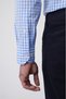 Navy Blue Cotton Sports Pants with Pockets - 6