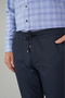 Navy Blue Jagger Elastic Comfortable Men's Trousers - 3