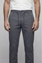 Gray Pocket Zippered Jogger Elastic Sports Pants