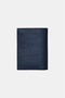 Navy Blue Leather Patterned Real Laser Business Card Wallet - 4