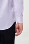 Lilac Regular Fit Cotton Classic Italian Collar Shirt - 4