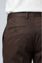 Green Cotton Polyester Natural Non-Pleated Sports Trousers - 3