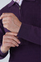 Mürdüm Regular Fit Wool Zippered Polo Collar Jacquard Knitwear - 4
