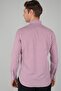 Red Regular Fit Cotton Long Pasha Collar Shirt - 2