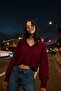 Women's V-Neck Soft Texture Knitwear Sweater - 3