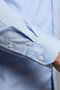 Light Blue Regular Fit Cotton Pasha Collar Shirt - 5