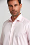 Pink Regular Fit Cotton Italian Fabric Platinum Shirt - 5