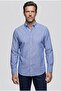 Mavi Regular Fit Pocketless Dark Studio Long Collar Shirt