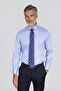 Platinum Regular Fit Blue Men's Shirt - 2