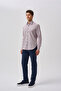 Red Regular Fit Cotton Long Sleeve Shirt - 2