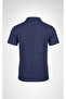 Openand Pike Gray and Navy Blue Polo Collar Pocket T-Shirt - 3