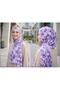 Organic Viscose Silk İnci̇ra Shal - Floral Pattern