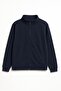 Women's Zippered Fleece Sweatshirt Long Sleeve - 2
