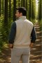 Men's Fabric Hunting Vest Multi-Pocket Zippered Seasonal Outdoor Vest 2037 - 7