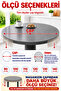 Patterned Round Pvc Oilcloth Tablecloth, Wipeable and Stain Resistant - 3
