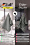 Narzisse Sensitive Surface Microfiber Cloth Non-Scratch Computer Tablet and Phone Screen Cloth 50X40 cm Gray - 5