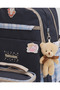 Rlx-1396 Set of 3 Children's Primary School Bag Backpack with Pen Holder and Lunch Bag Black Pink - 7