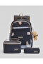 1396 Korean Style Unisex Children's Triple Set Primary School Backpack - 5