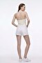 Women's Pearl Detailed Shorts - 3