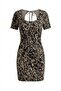 Open Back Short Dress - 6