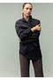 Straight-cut trousers with lace-up waistband - 6