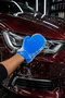 Double Sided (Perforated + Flat) Car Washing Sponge Gloves. Car Sponge 1 Piece - 7