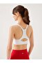 Utica Soft & Flexible Covered Sports Bra White - 2