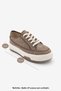 Women's Sneaker High Sole Lace-Up Suede Sports Shoes Kotnel Mink - 8