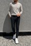 Men's New Season Winter Plaid Detail Trousers - 3