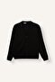 Standard Fit V-Neck Buttoned Knitwear Basic Cardigan H9854Ax26Au - 7