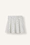 Polka Dot A-Form Mini Skirt I7903Ax26Hs - 8