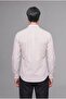 Modern Fit Polo Collar Cotton Striped Long Sleeve Shirt I1835Ax26Au - 3