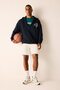 Nba Milwaukee Bucks Oversized Hooded Zippered Sweatshirt Cardigan with Pockets H7762Ax26Au - 3