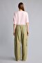 100% Cotton Cargo Fit Pocketed Buttoned Waist Jogger Pants I5615Ax26Au - 5