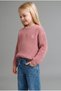 Crew Neck Star Embroidered Ribbed Knit Sweater for Baby Girl I2539A526Au - 2