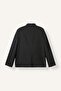 Plaid Patterned Asymmetrical High Collar Blazer Jacket I2913Ax26Au - 7