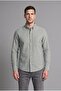 Regular Fit Buttoned Collar Striped Woven Pocket Long Sleeve Shirt E7840Ax26Au - 2