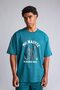 100% Cotton Nba Milwaukee Bucks Printed Ribbed Oversize Crew Neck Short Sleeve T-Shirt H7728Ax26Au - 5