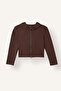 Zippered Modal Long Sleeve Cardigan Girls G9750A826Au - 6