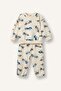 100% Cotton Crew Neck Car Printed Top Elasticized Leg Bottom 2-Piece Set Baby Boy I0284A526Au - 6