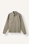 Boxy Fit Polo Collar Double Pocket Cotton Long Sleeve Shirt H4590Ax26Au - 7