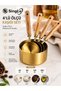 4 Pieces Large Size Stainless Steel Wooden Handle Measuring Spoon Set 60ml 80ml 125ml 250ml