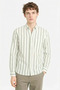 100% Cotton Regular Fit Long Sleeve Polo Collar Striped Shirt D6114Ax26Sp - 3