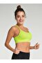 Bluff Adjustable Strap Covered Sports Bra Neon Yellow - 4
