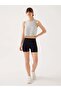 Aura Crop Top Gray Melange - 5