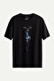 Black Men's Oversize / Relax T-Shirt - 100% Cotton |   (Nib)