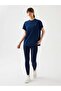 Aura Oversize T-Shirt Navy Blue - 4