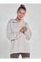 Lydney Women's Hooded Sweatshirt Beige - 2