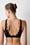 Non Wired Black Bra Without Underwire - 3